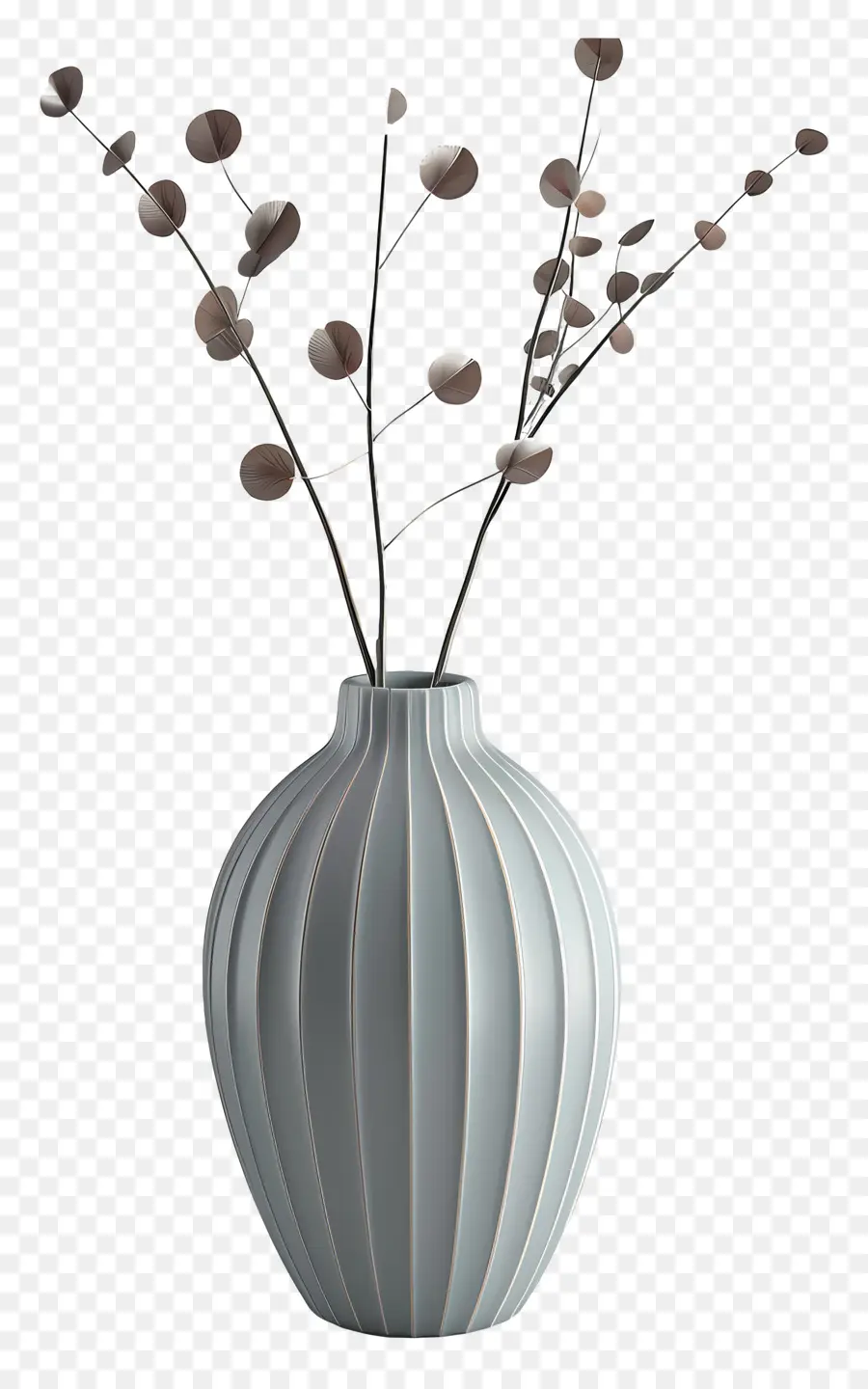 Vase En Céramique Nordique，Vase Blanc PNG