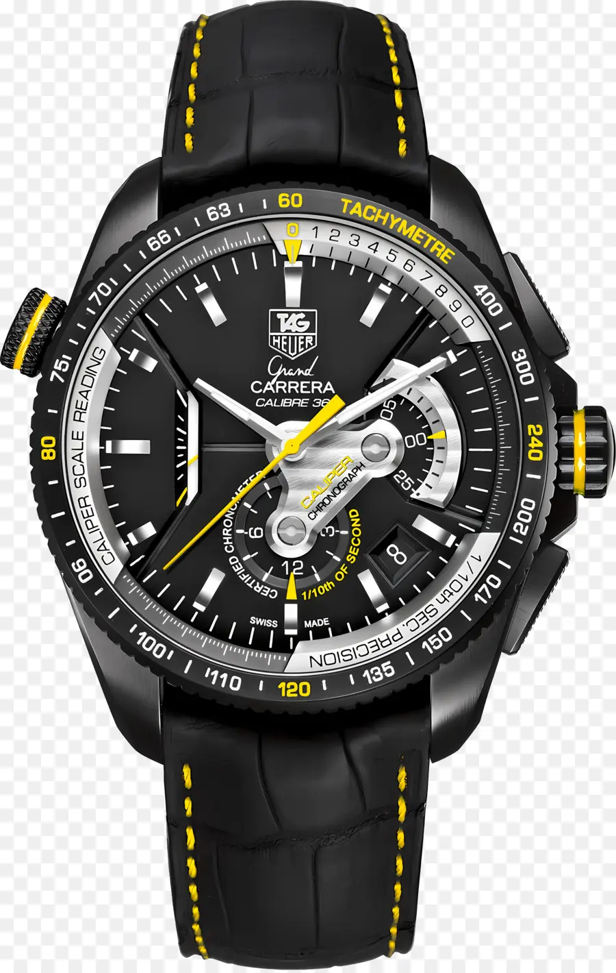 Acier Inoxydable Noir，Montre PNG