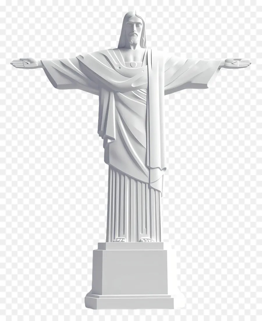 Le Christ Rédempteur，Statue PNG