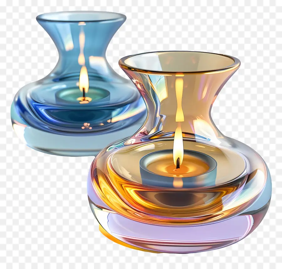 Bougeoir En Verre，Bougeoirs En Verre PNG