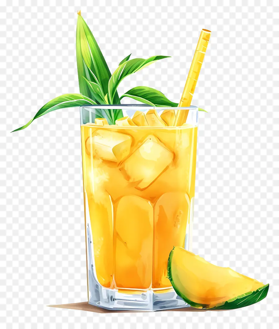 Jus De Canne à Sucre，Jus De Mangue PNG