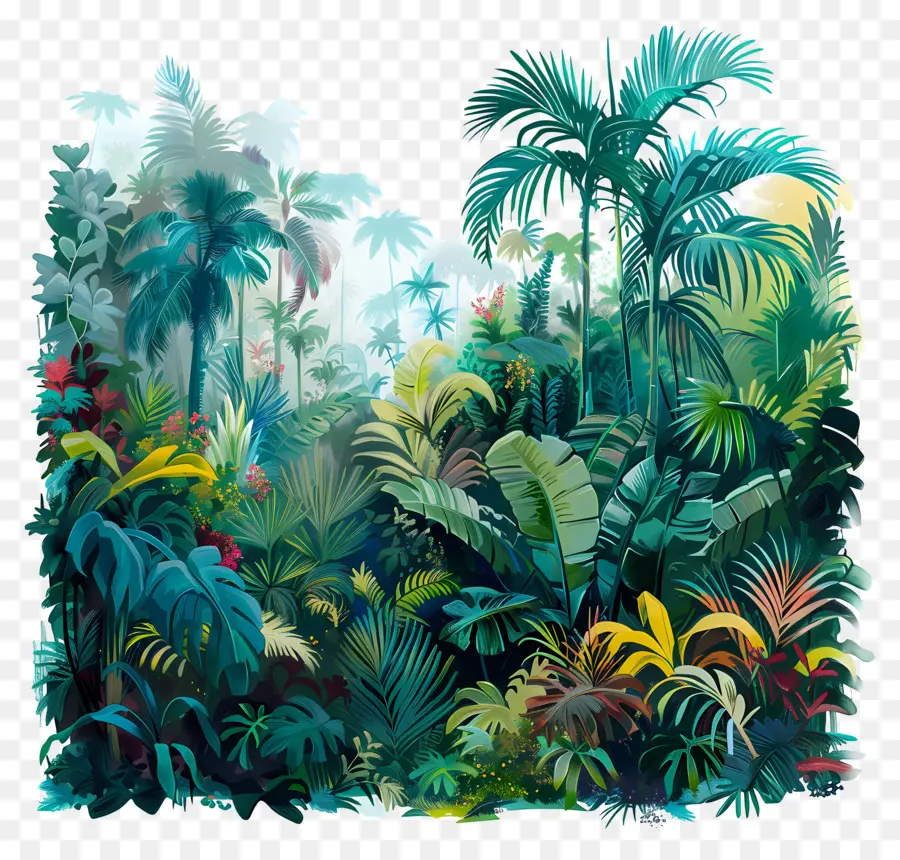 Forêt Tropicale De La Jungle，Jungle PNG