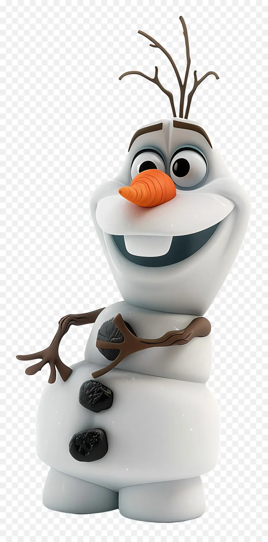 Congelés Olaf，Blanche Neige PNG