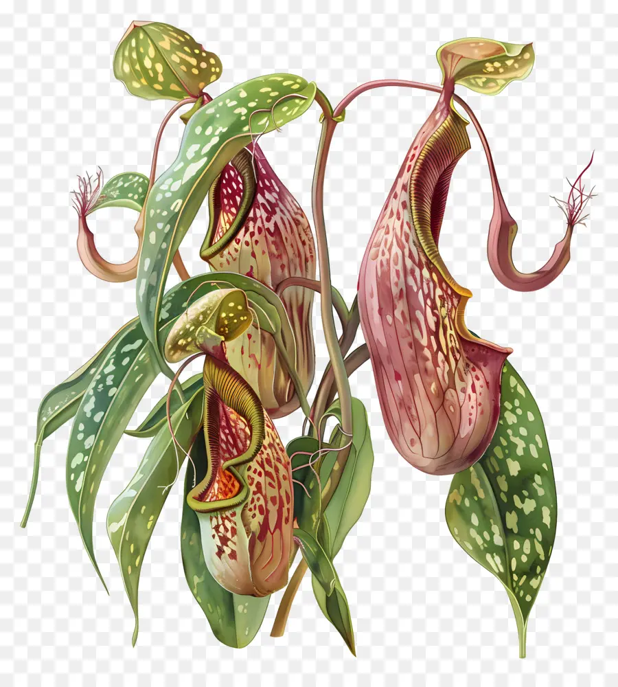 Usine De Pichet De Nepenthes，Cruche Plante PNG
