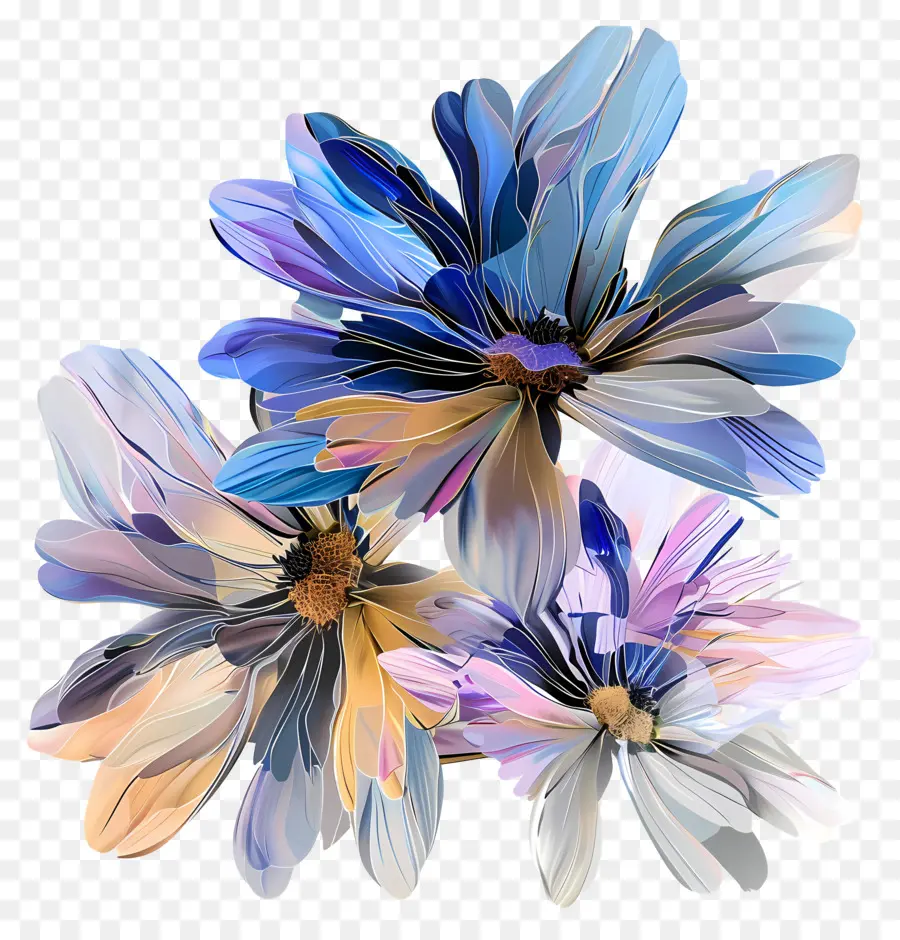 Fleurs De Marguerites，Fleurs PNG