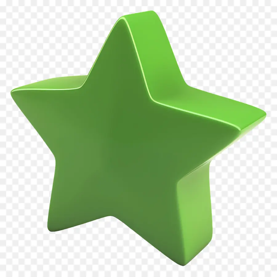 L'étoile Verte，Métal Étoile PNG