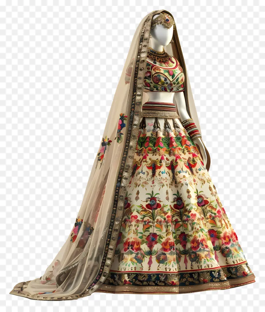 Indien Robe De Mariée，Robe De Mariée PNG