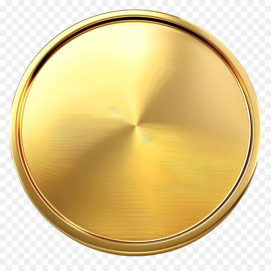 Plaque D'or，Pièce De Monnaie PNG