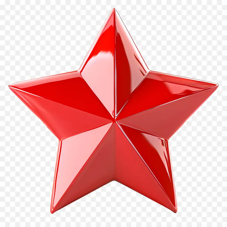 Le Red Star，Forme Symétrique PNG