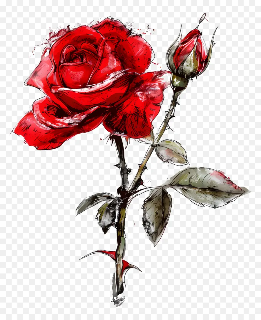 Roses Rouges，Rose Rouge PNG