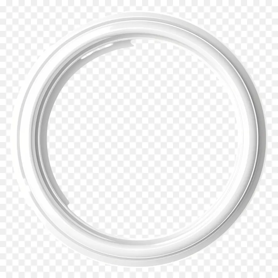 Cercle Blanc，Anneau Circulaire PNG