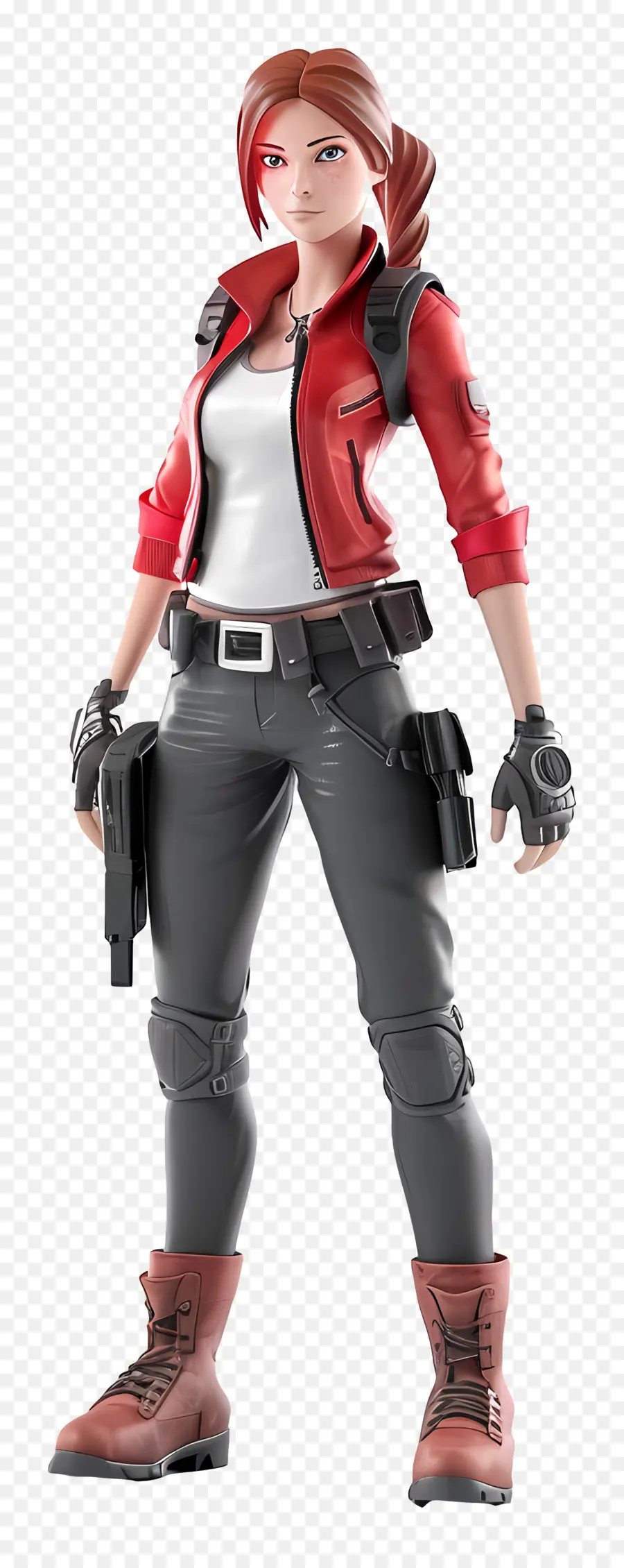 Claire Redfield Figure，Femme PNG