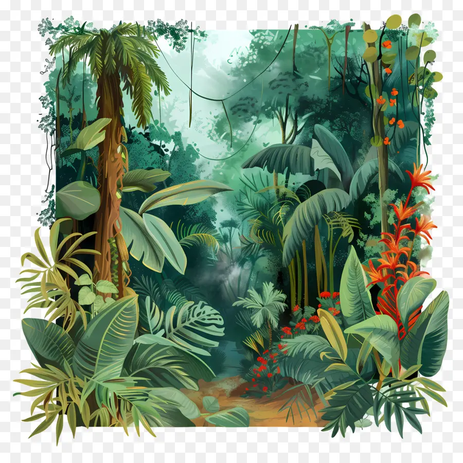 Forêt Tropicale De La Jungle，La Forêt Tropicale PNG