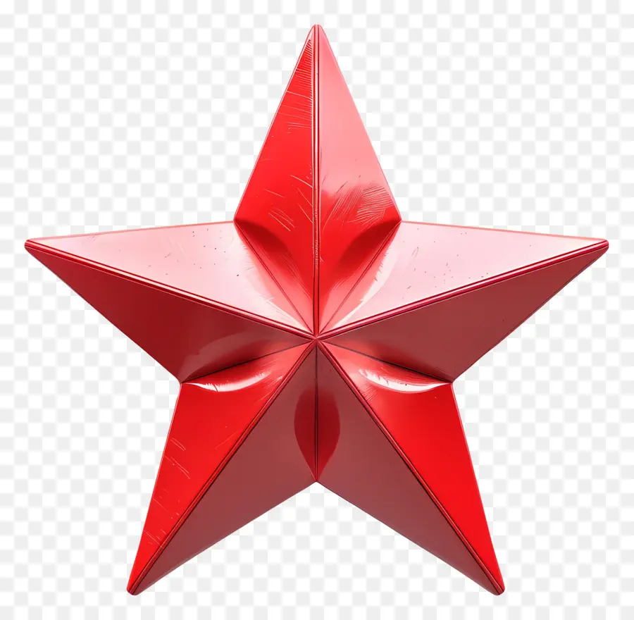 Le Red Star，L'étoile Fivepointed PNG