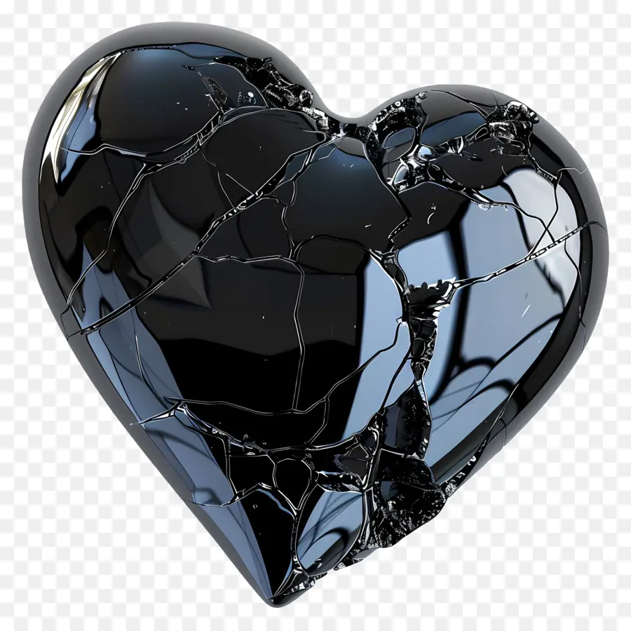 Coeur Noir，Le Cœur Brisé PNG