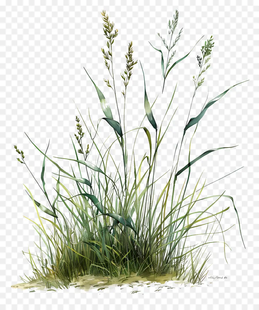 Grass De Karl Foerster，Le Vert De L'herbe PNG