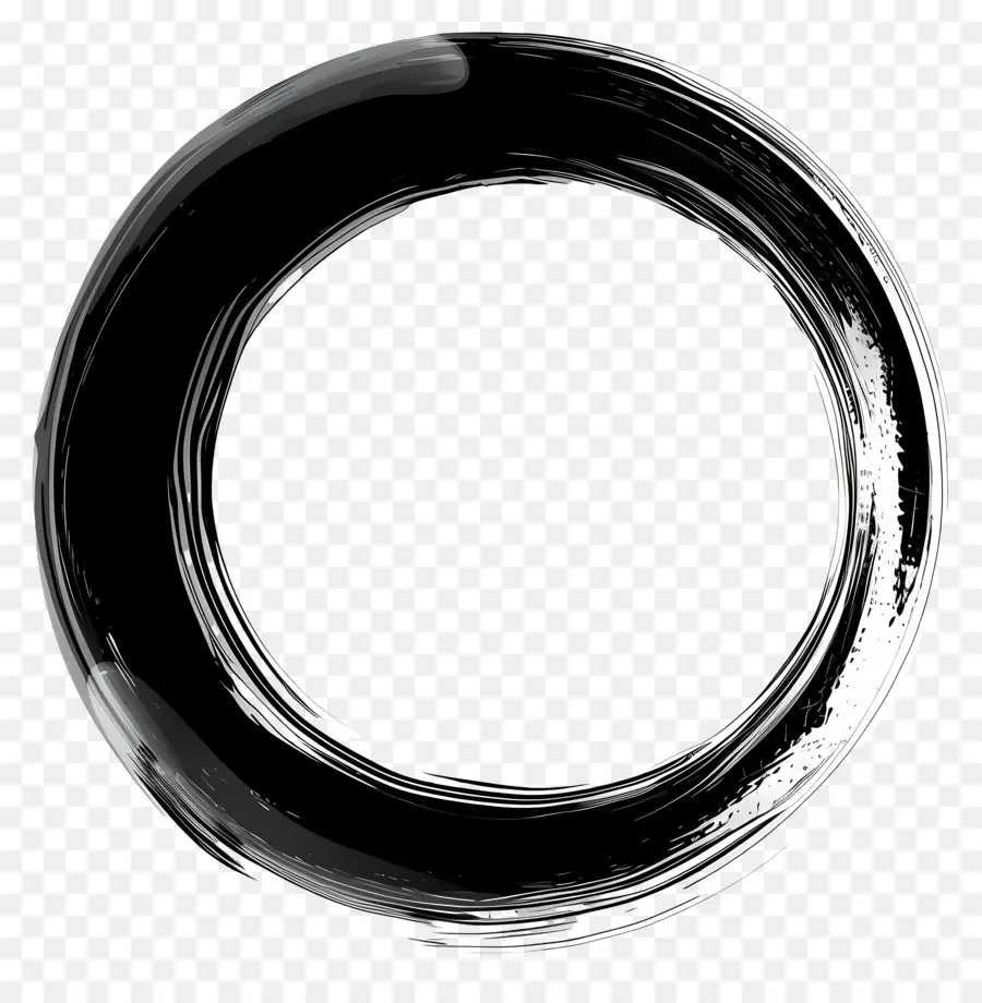 Cercle Noir，L'eau De Cercle PNG