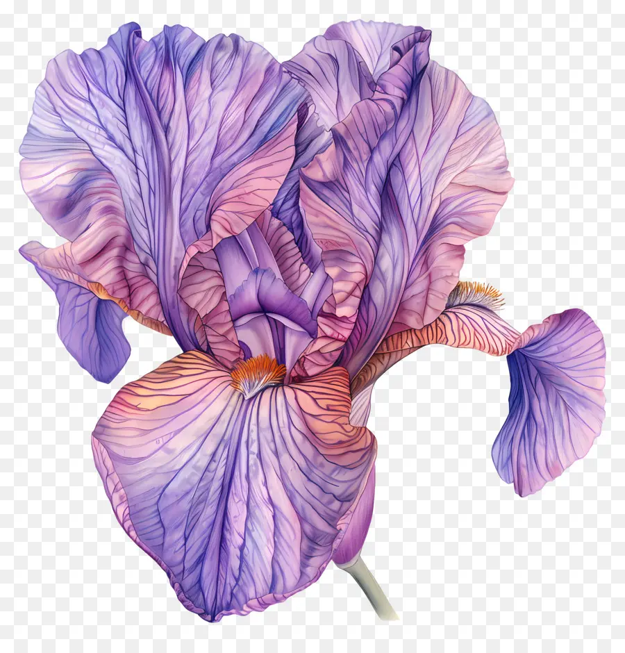 Iris Fleur，Violet PNG