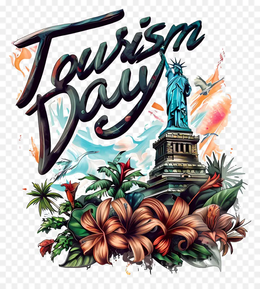 Journée Du Tourisme，Statue De La Liberté PNG