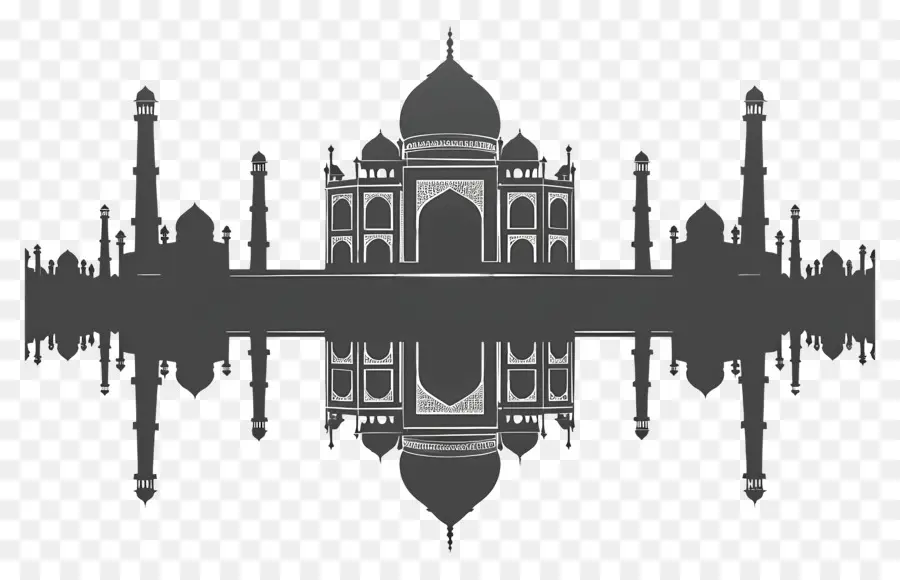 Taj Mahal，L'inde PNG
