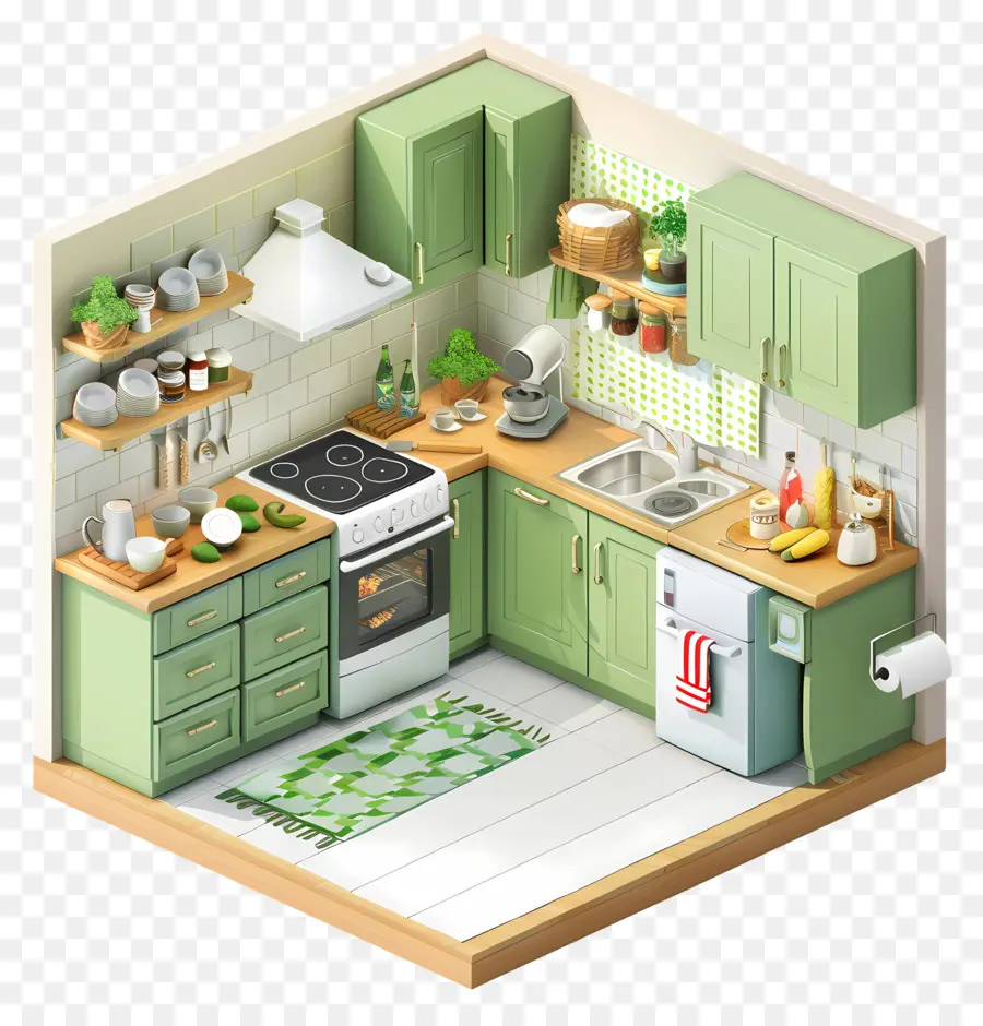 Salle De Cuisine，Cuisine PNG