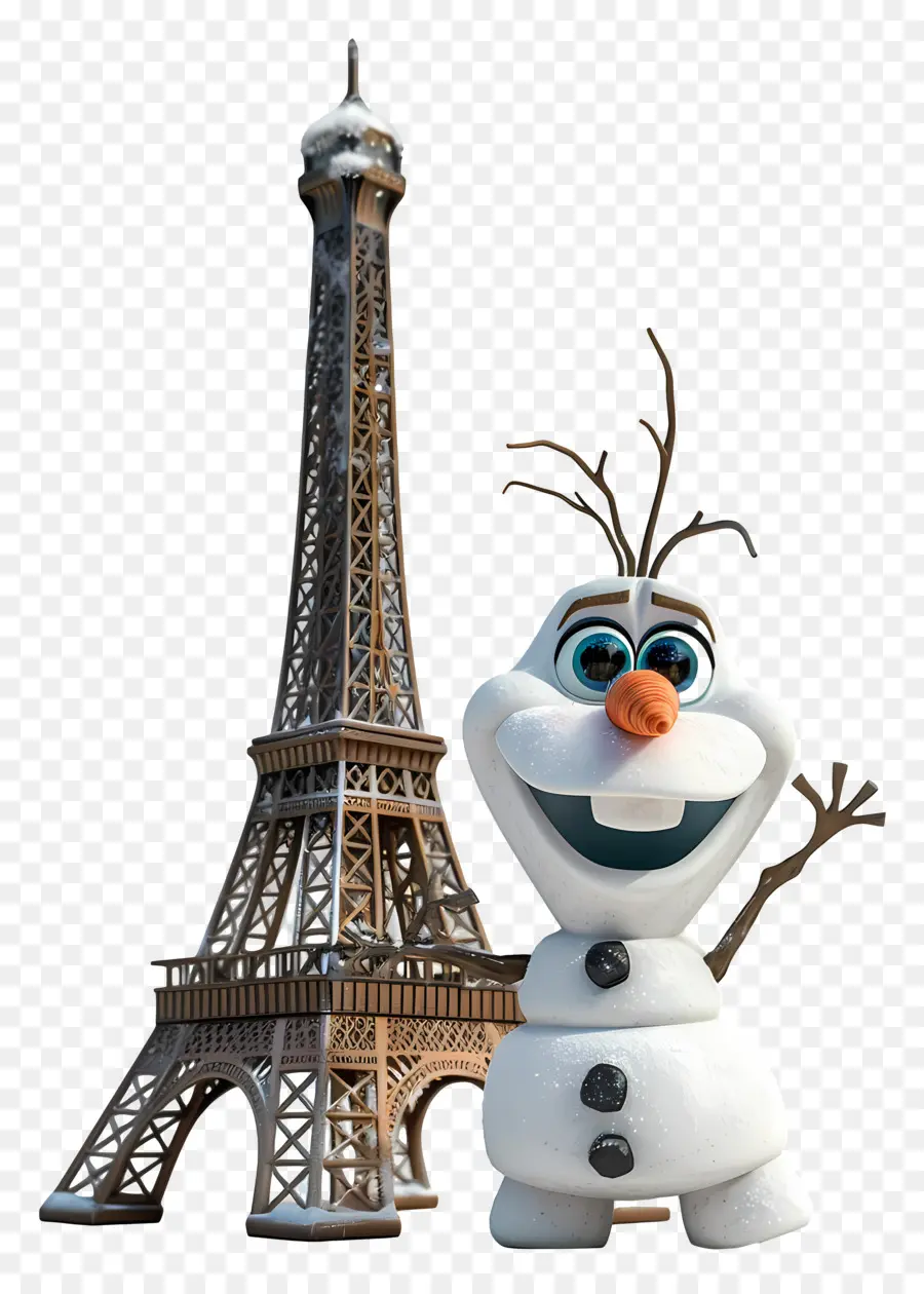 Congelés Olaf，Bonhomme De Neige PNG