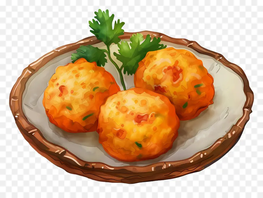 Batata Vada，Friture PNG