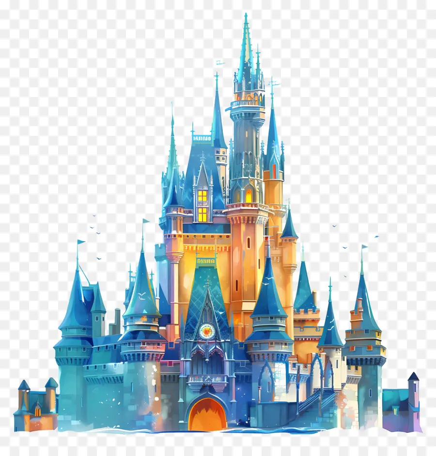 Château De Disney，Disneyland PNG