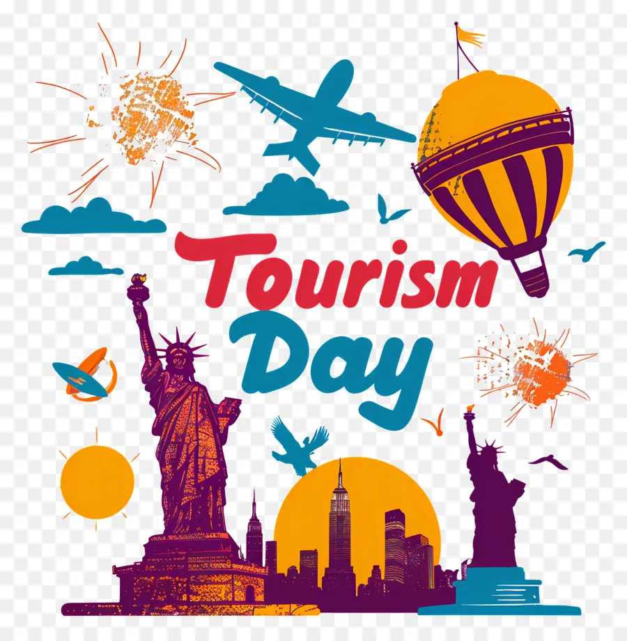 Journée Du Tourisme，La Ville De New York PNG