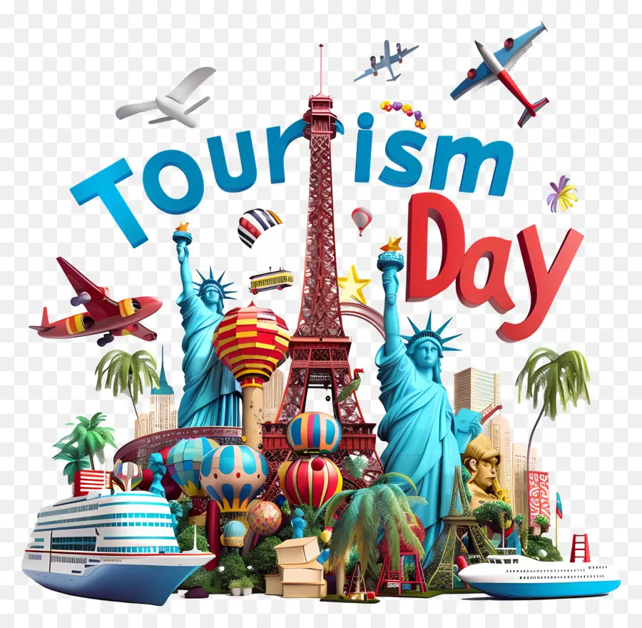 Journée Du Tourisme，Statue De La Liberté PNG