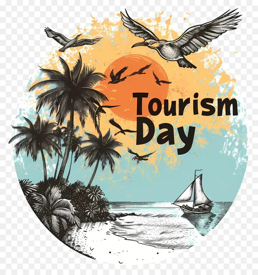 Journée Du Tourisme，île Tropicale PNG