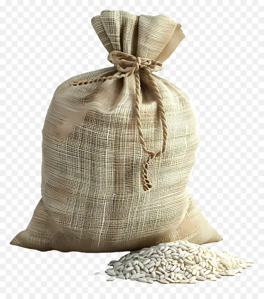 Sac De Riz，Les Grains PNG