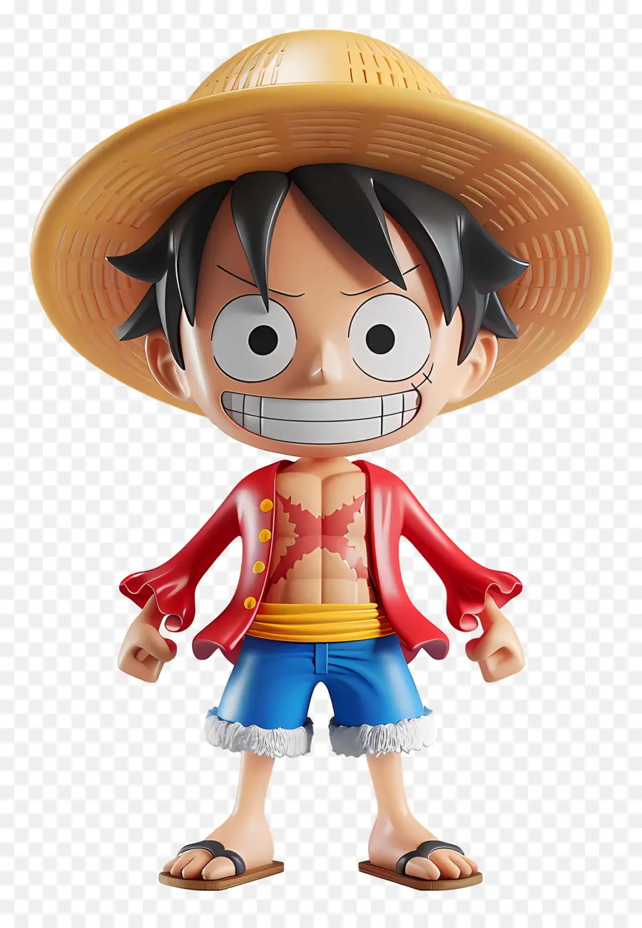 Luffy Action Figure，Une Pièce D'anime PNG