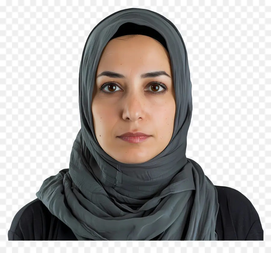 Portrait Femme Hijab，Femme PNG