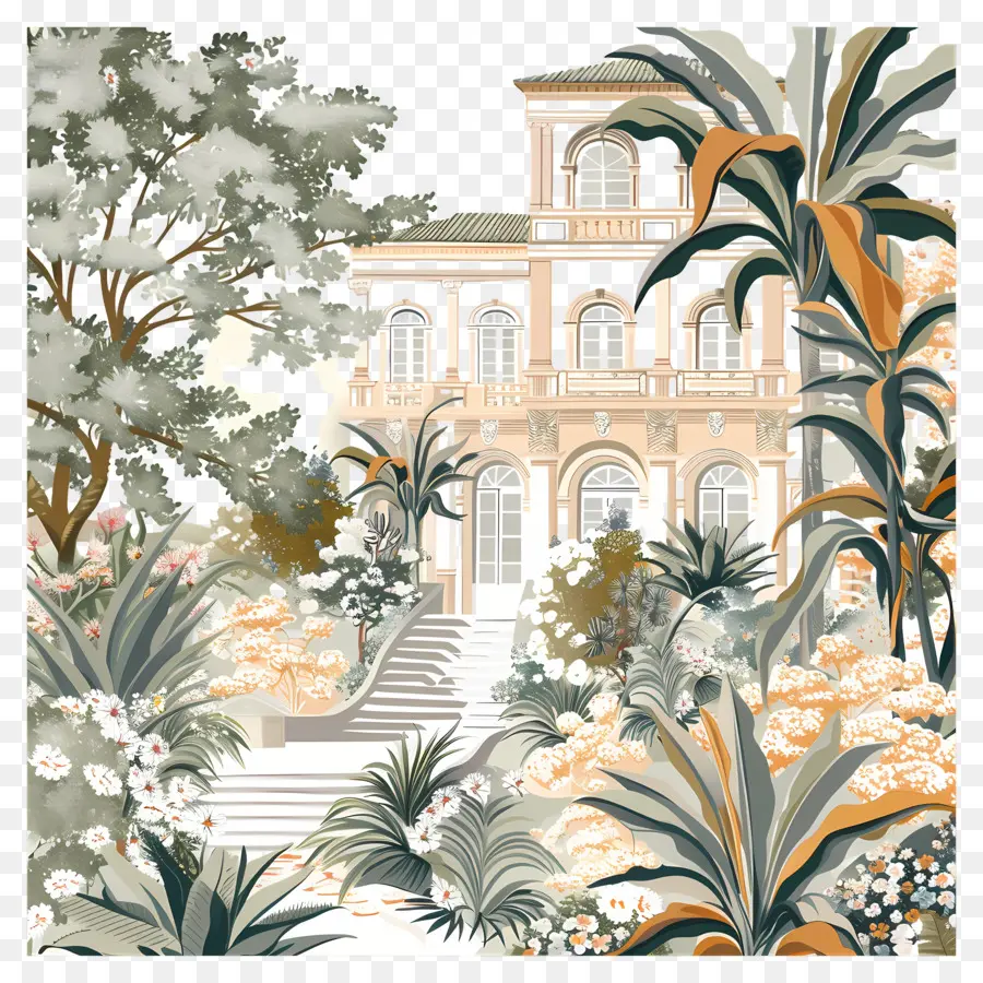 Villa Borghese，Grand Manoir PNG