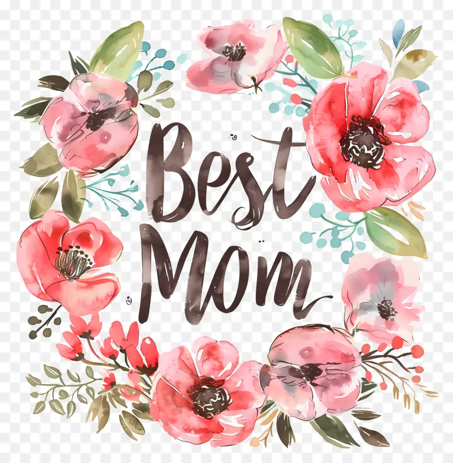 Meilleure Maman，Fleurs PNG