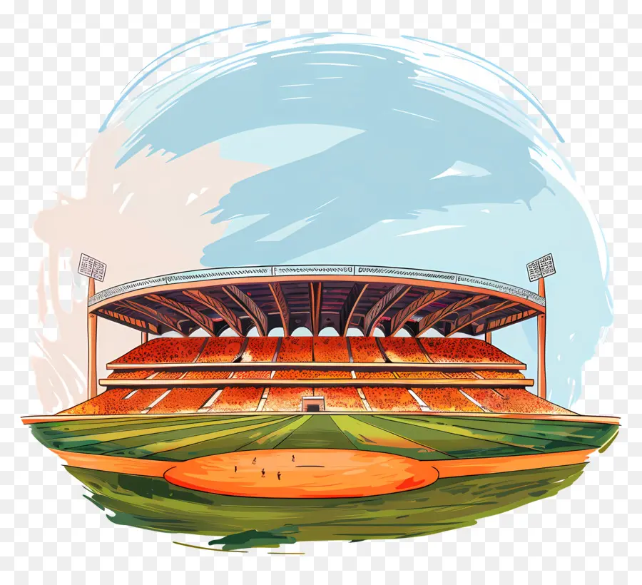 Stade Narendra Modi，Le Stade De Baseball PNG