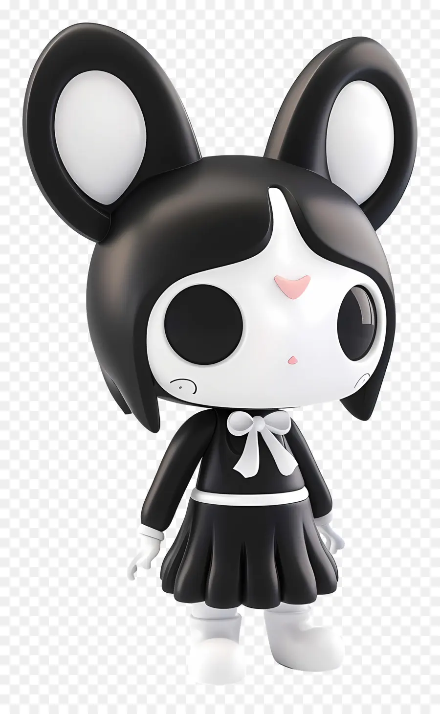 Figurine Kuromi，Personnage De Dessin Animé PNG