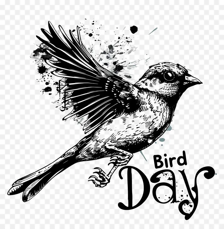 Oiseau Jour，L'oiseau Noir PNG