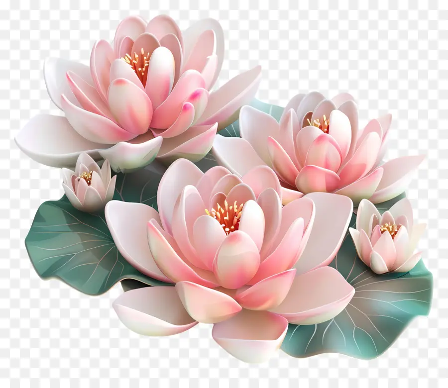 Des Fleurs De Lotus，Fleur De Lotus PNG