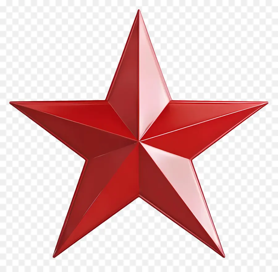Le Red Star，Métal Étoile PNG