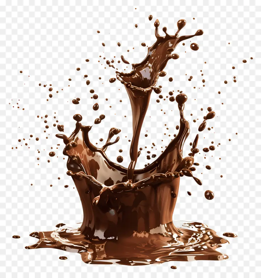 Sol，Chocolat Splash PNG