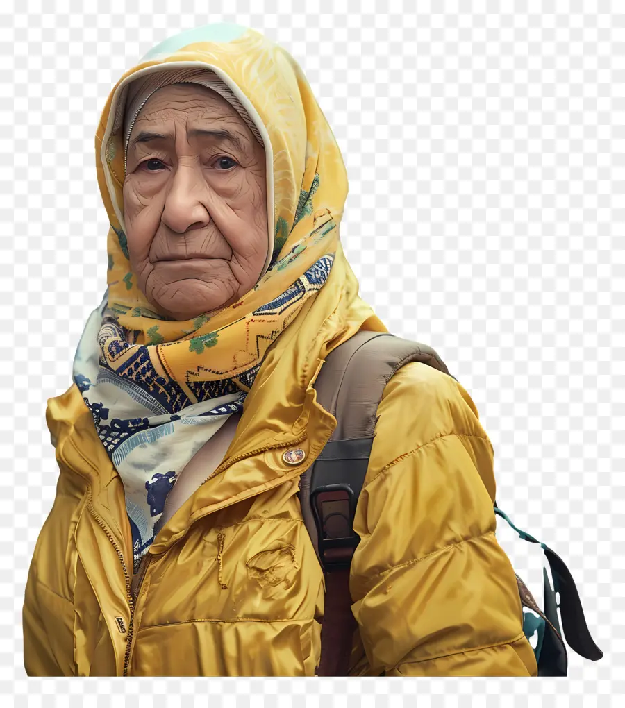 Vieille Femme Musulmane，Femme Plus âgée PNG