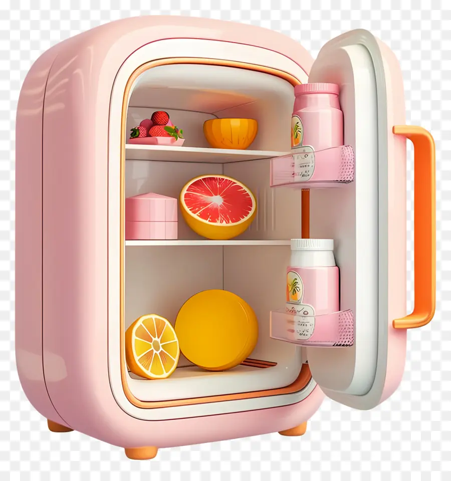 Mini Réfrigérateur，Rose Réfrigérateur PNG