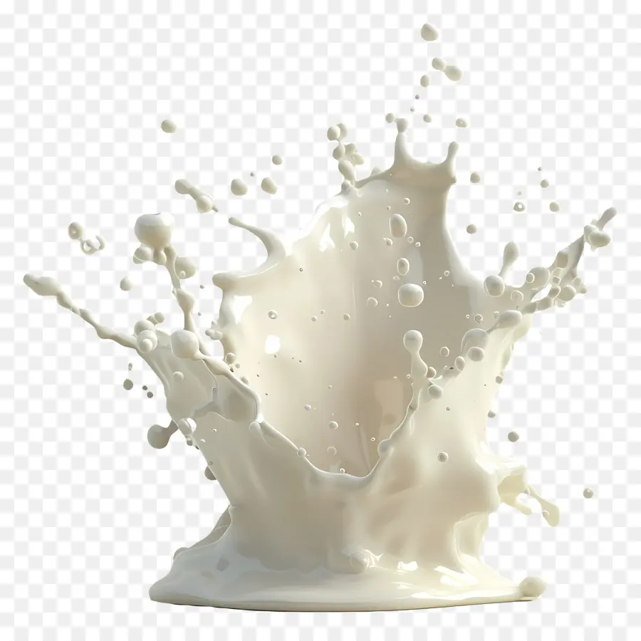 éclabousser Le Lait，Éclaboussure De Lait PNG