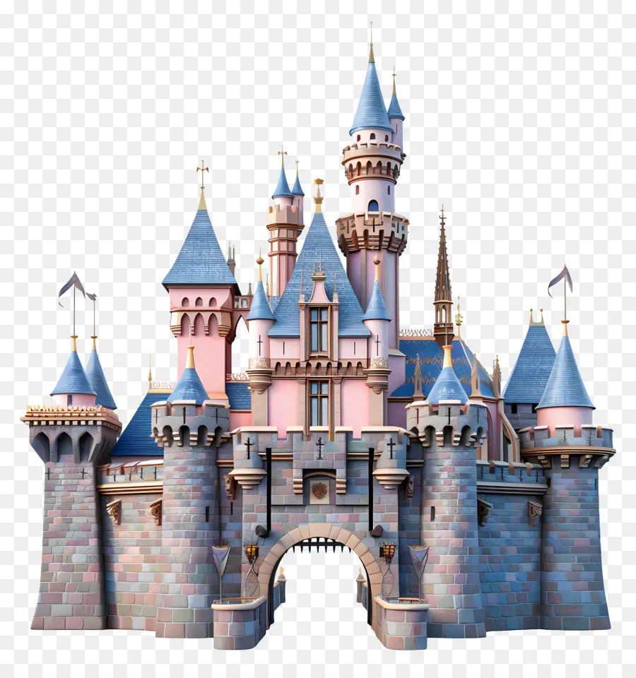 Château Disney，Château PNG