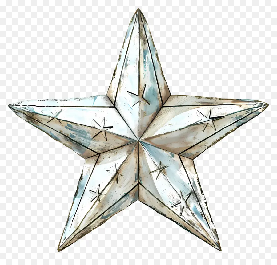 étoile Esthétique，Le White Star PNG
