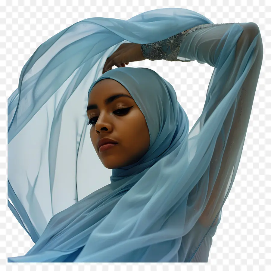 Portrait Femme Hijab，Les Femmes PNG