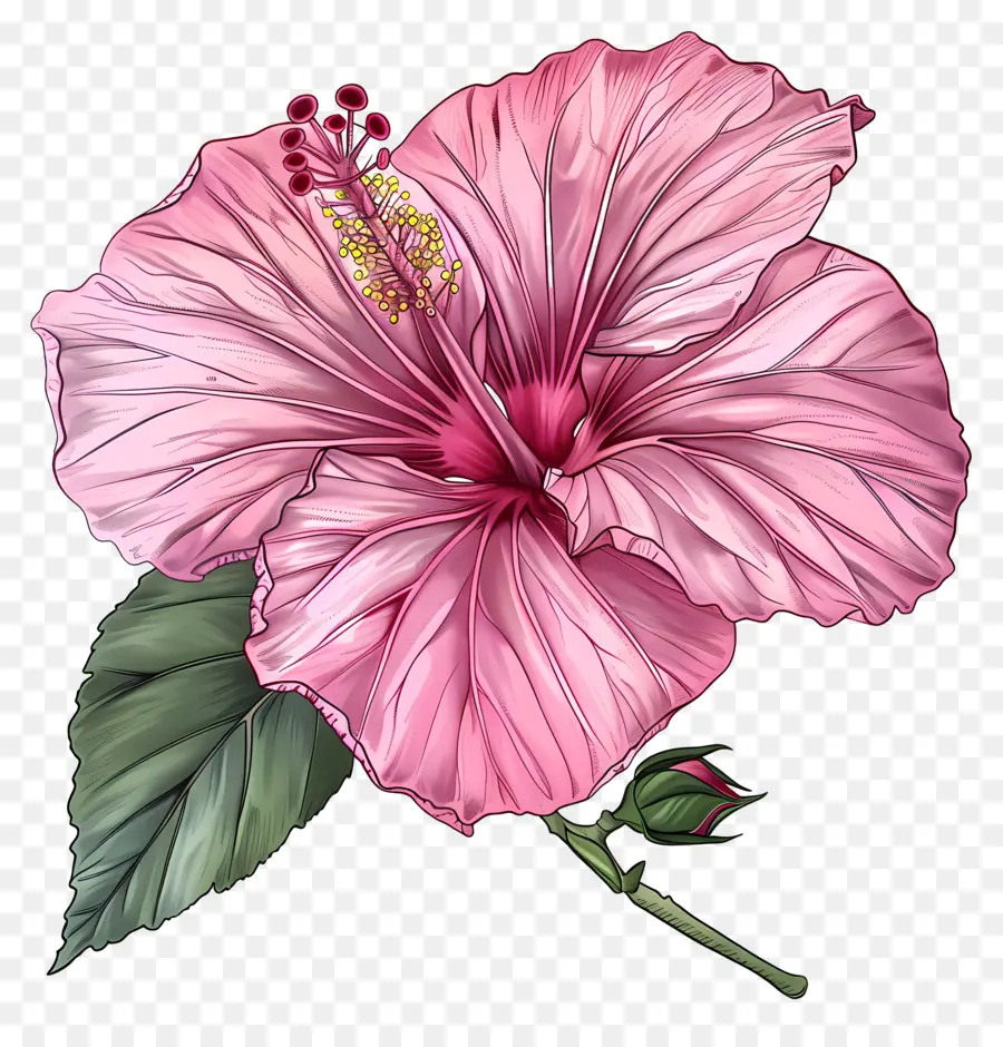 Hibiscus Rose，Hibiscus PNG