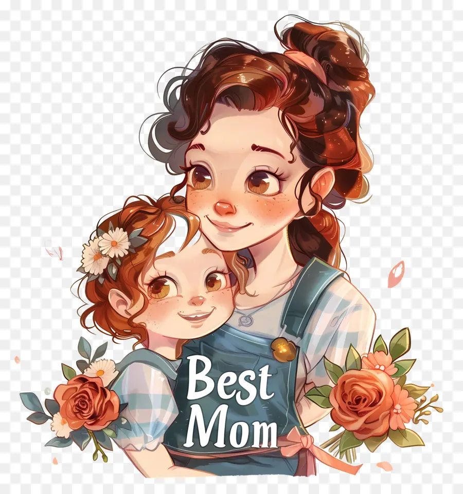 Meilleure Maman，La Mère Et La Fille PNG